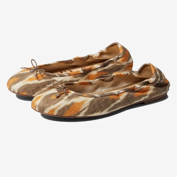 Sam Edelman Felicia Ballet Flat in Grey Linen Size 7 - Picture 11 of 11